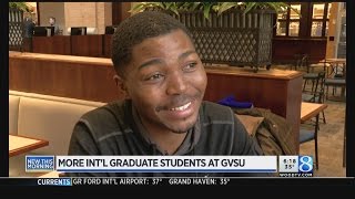 More international grad students enrolling at GVSU