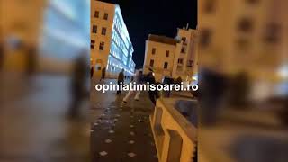 Bataie intre politisti si un barbat la Timisoara