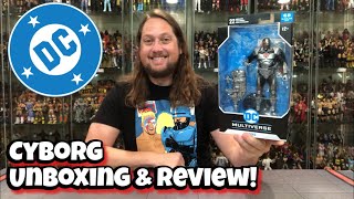 Cyborg DC McFarlane Unboxing \u0026 Review!