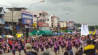 #งานบุญบั้งไฟล้าน อำเภอเอราวัณ #ขบวนโรงเรียนบ้านเอราวัณ