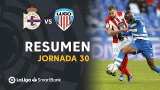 Resumen de RC Deportivo vs CD Lugo (0-0)