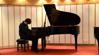 聖庇護十世音樂學院 舊生音樂會2012 - Prokofiev - Sonata no.3, op.28