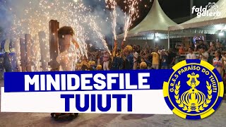 PARAÍSO DO TUIUTI 2025 | MINIDESFILE NA CIDADE DO SAMBA