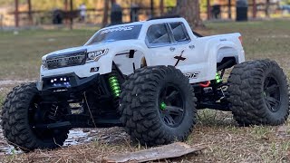 Traxxas X-maxx 8s 22/50 gearing testing