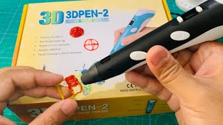 Draw your Dream Design with a 3D Pen | How to Use a 3D PEN-2 | Unboxing & Review a 3D Pen