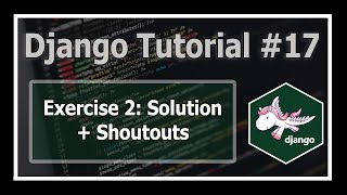 Exercise 2 Solution + Shoutouts | Python Django Tutorials In Hindi #17