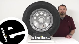 etrailer | Feature Breakdown: Castle Rock ST205/75R15 Radial Trailer Tire w/ 15\