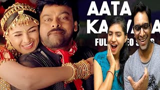 Aata Kaavala Video Song Reaction| Annayya Video Songs | Chiranjeevi Hits Song| Telugu Songs Reaction