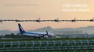 2020.7.19 夕暮れの宮崎ブーゲンビリア空港 Miyazaki Airport