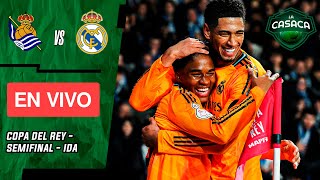 🚨 Real Sociedad vs Real Madrid en vivo 🔥 COPA DEL REY