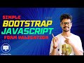 Bootstrap javascript form validation in simplest way