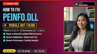 peinfo.dll Not Found? Fix Diagnostic Tool Errors!