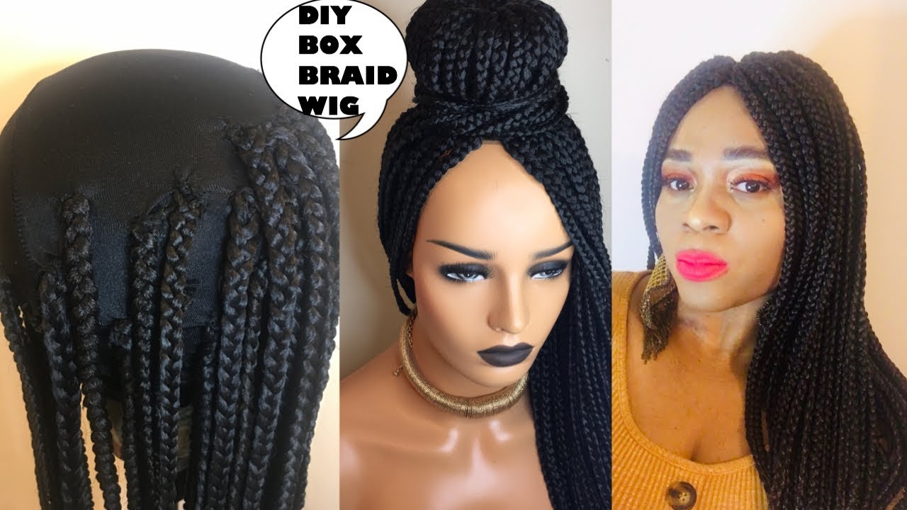 New Technique Diy Braided Crochet Box Braid Wig 2 Ways Detailed