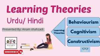 Learning Theories in Psychology in Urdu/Hindi | Behaviorism, Cognitivism & Constructivism | #drp