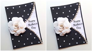 DIY Easy Handmade Mother's Day Card • how to make mothers day card • mothers day card making at home