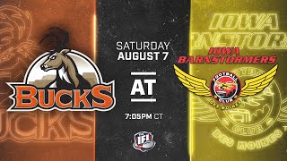 Bismarck Bucks @ Iowa Barnstormers