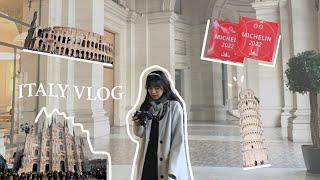 Vlog3 義大利 (下集 北義篇) / 羅馬、佛羅倫斯、米蘭、威尼斯都市風光 / 享用米其林一星二星餐廳 / 2023