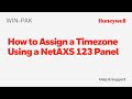 How to Assign a Timezone to a Door on a NetAXS Series in WIN-PAK