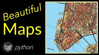 Create Beautiful Maps with Python! - Great for Travelling and Scrap Booking
