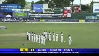 Kumar Sangakkara's Final Test Innings