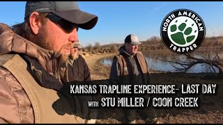 KANSAS TRAPLINE ADVENTURE PULL DAY ~ w/ Stu Miller of Coon Creek Outdoors ~ North American Trapper