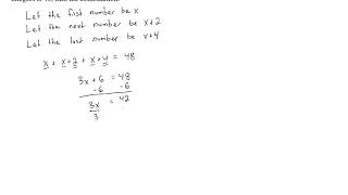 Consecutive Integer Problems - Problem 4
