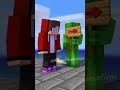 JJ TNT RUN - MAIZEN Minecraft Animation #shorts