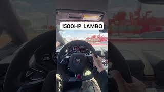 What it’s like to drive a 1500hp Lamborghini!