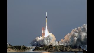 H-IIA Rocket Launches GOSAT-2 / IBUKI-2 and KhalifaSat