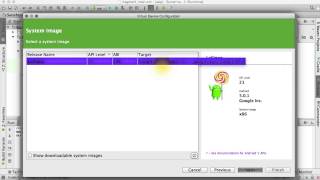 Launching Sunshine Creating an AVD OLD - Developing Android Apps