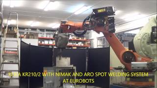 kuka KR 210 spotwelding robot