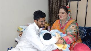 Masha Allah Sister Aliza Baby | Mein Mamu Ban Geya | Aliza Sehar | Amad Saeed