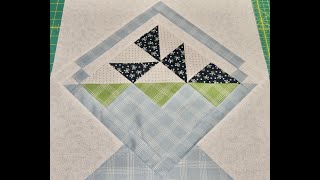 Pieceful Baskets Quilt - Block 9