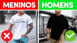 As CAMISETAS que separam os HOMENS dos MENINOS!