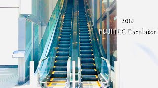 【屋外 エスカレーター フジテック製】広小路クロスタワー 昇り  FUJITEC Escalator at Hirokoji Cross Tower in Japan