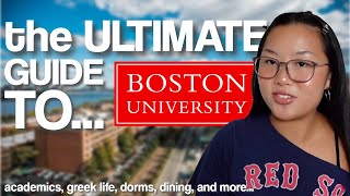 the ULTIMATE guide to BOSTON UNIVERSITY📚 (dorms, greek life, academics, and more!)