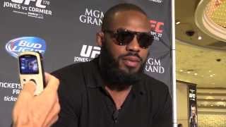 Jon Jones-  "His Mouth Is What Got Him in This Situation" on Cormier (UFC 178 Media Day)