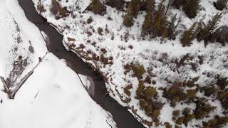 Springtime in the Elbow Valley - A View from Above