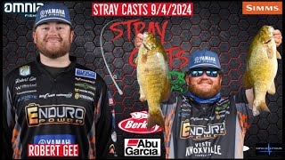 Stray Casts - 9/4/2024 - Live In Studio Bassmaster Elite Angler Robert Gee