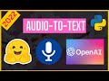 Audio to Text Converter in Python Tutorial with OpenAI Whisper from Hugging Face Pipeline