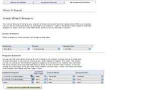 What If Academic Advisement Report Basics