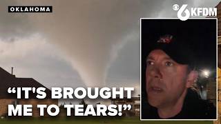 Reporter Breaks Down After Seeing Tornado Damage For The First Time