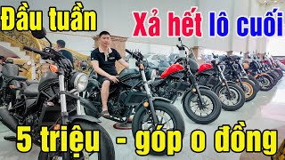 THANH LÝ MOTOR TẾT KAWSAKI Z1000 Z900 KTM RC390 CB650R MT03 NINJ300 RBEL 300 500 GPX DEMON R15M CBR