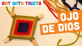 Ojo De Dios Art Tutorial - Art With Trista