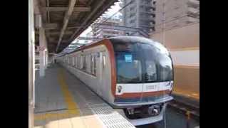 東京メトロ10000系（10107F）　各駅停車清瀬行き発車　中村橋にて