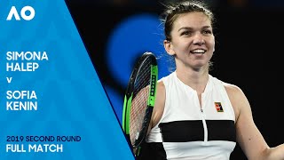 Simona Halep v Sofia Kenin  Match | Australian Open 2019 Second Round