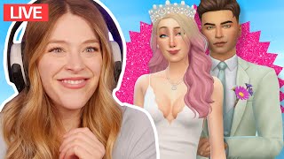 let's have a BARBIE royal wedding | sims 4 BARBIE Season 2 Part 10