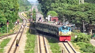 Titash Commuter Train || Brahmanbaria to Dhaka Route Local Train || Bangladesh Railway