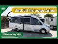 WHAT! This Has TWO Closets?!? | Leisure Travel Vans Unity Murphy Bed Lounge