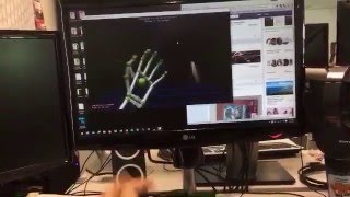 Leap Motion Orion SDK test